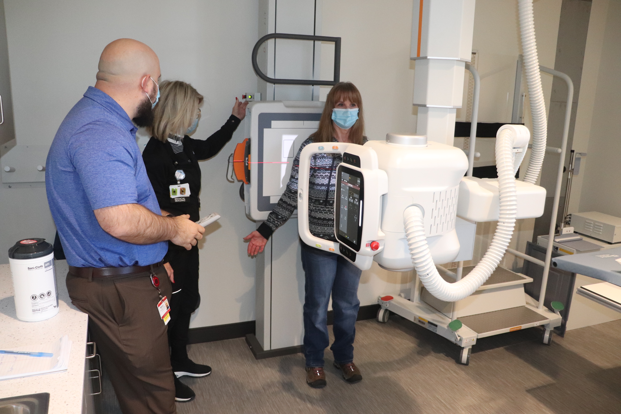 Mccall xray staff training
